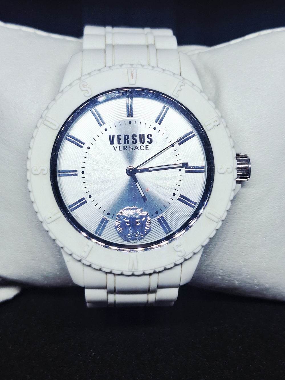 Versus Versace White Silicone Bracelet Watch